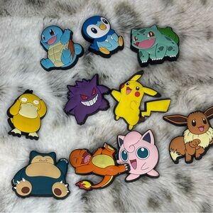 Pokemon crocs jibbitz charms